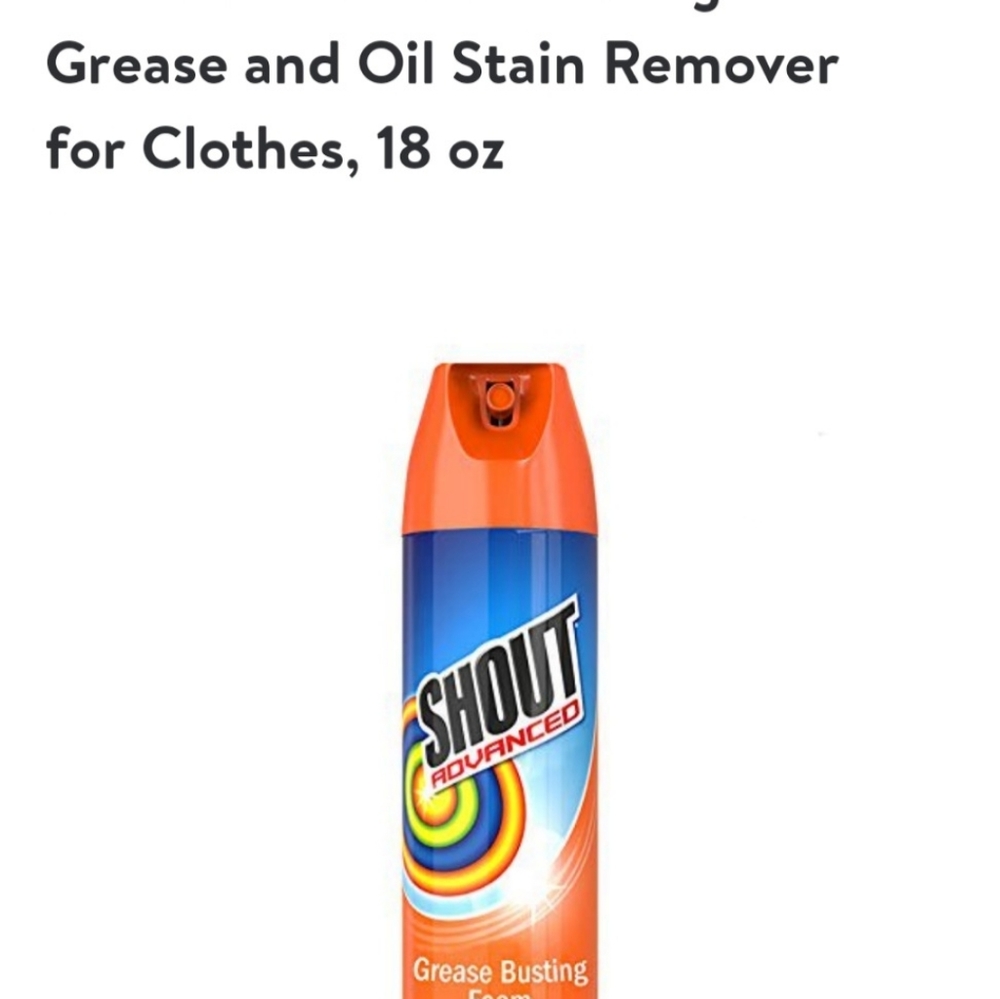 Shout Advanced Grease Busting Foam